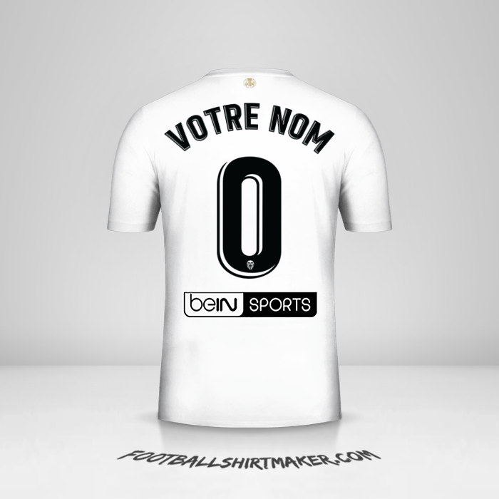 Maillot Valencia CF 2018/19 -  votre nom - 0