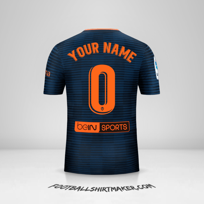 Shirt Valencia CF 2018/19 II -  your name - 0