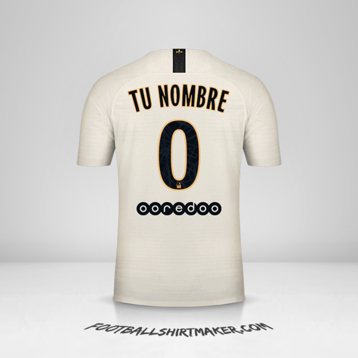Camiseta Paris Saint Germain 2018/19 II -  tu nombre - 0
