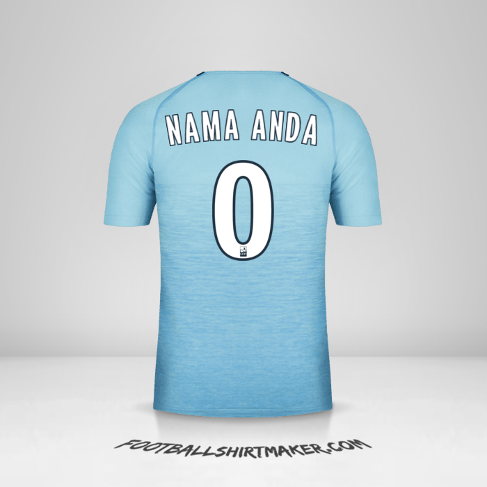 Jersey Olympique de Marseille 2018/19 III -  nama anda - 0