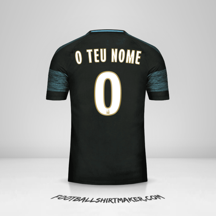 Camisola Olympique de Marseille 2018/19 II -  o teu nome - 0