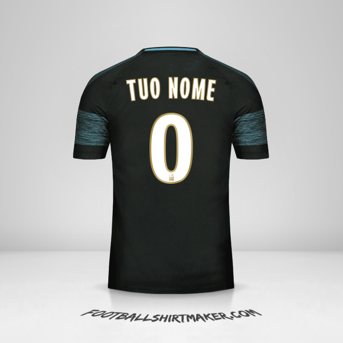 Maglia Olympique de Marseille 2018/19 II -  tuo nome - 0