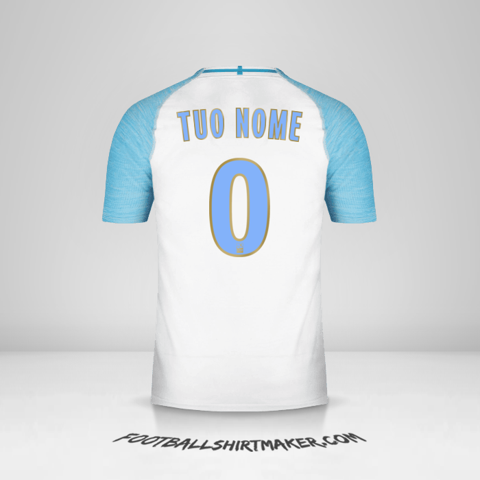 Maglia Olympique de Marseille 2018/19 -  tuo nome - 0