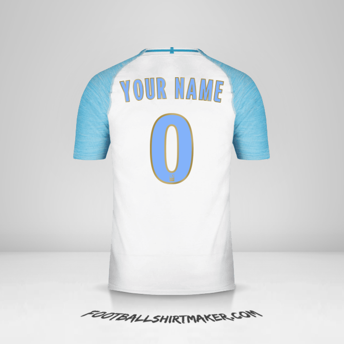 Shirt Olympique de Marseille 2018/19 -  your name - 0