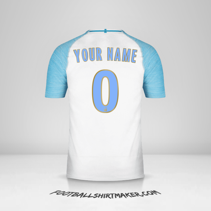 Jersey Olympique de Marseille 2018/19 -  your name - 0