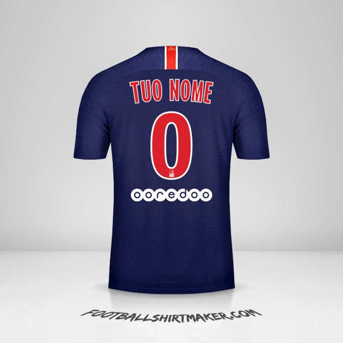Maglia Paris Saint Germain 2018/19 -  tuo nome - 0