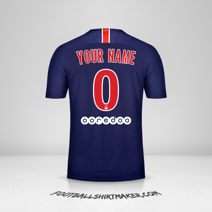 Jersey Paris Saint Germain 2018/19 -  your name - 0