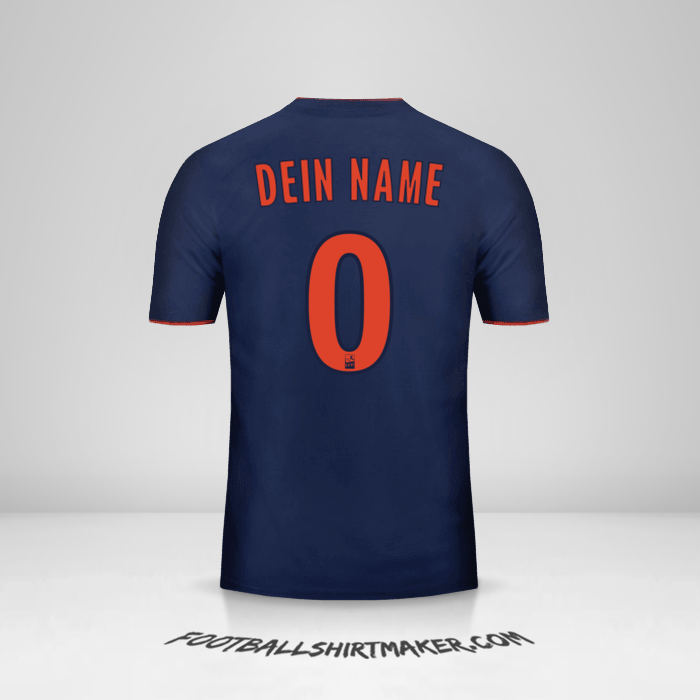 Trikot Olympique Lyon 2018/19 II -  dein name - 0