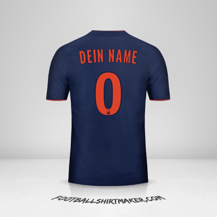 Trikot Olympique Lyon 2018/19 II -  dein name - 0