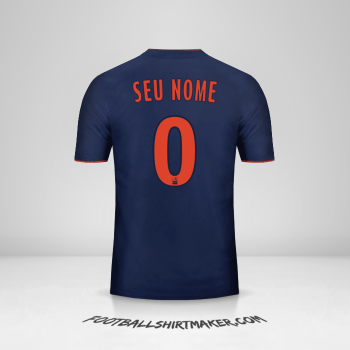 Camisa Olympique Lyon 2018/19 II -  seu nome - 0