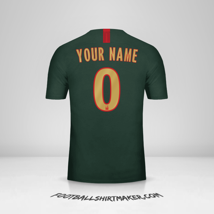 Shirt As Monaco 2018/19 II -  your name - 0
