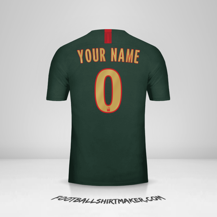Jersey As Monaco 2018/19 II -  your name - 0
