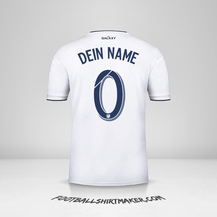 Trikot LA Galaxy 2018/2019 -  dein name - 0