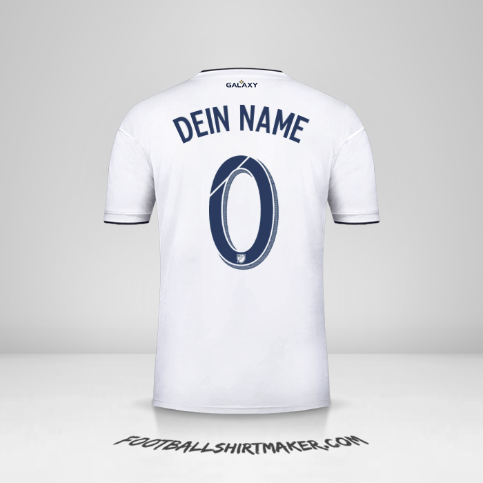 Trikot LA Galaxy 2018/2019 -  dein name - 0