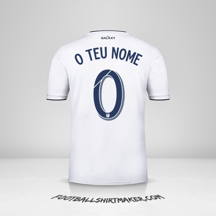 Camisola LA Galaxy 2018/2019 -  o teu nome - 0