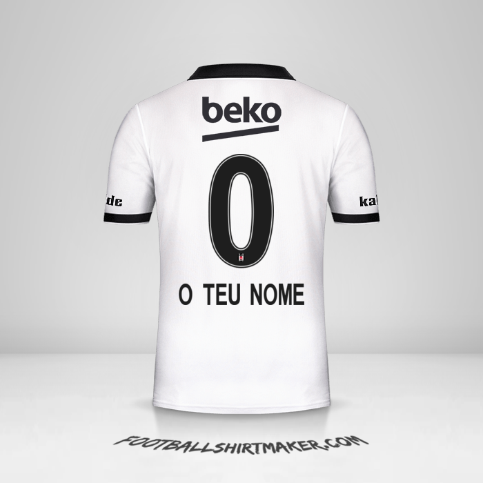 Camisola Besiktas JK 2018/19 -  o teu nome - 0