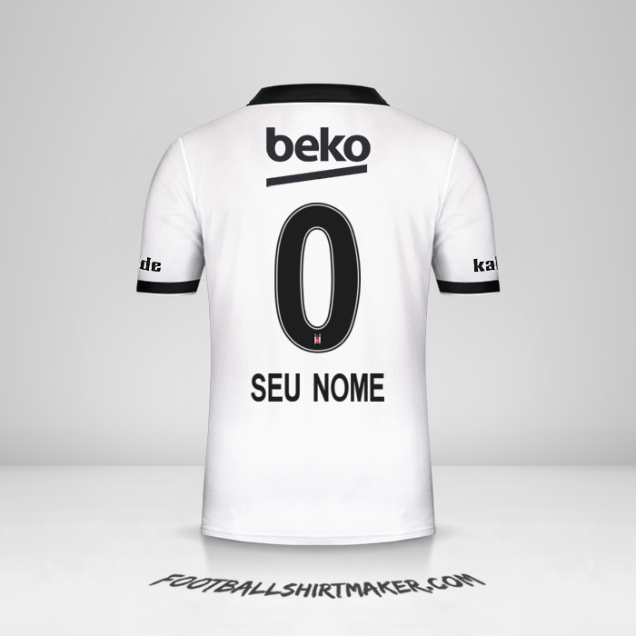 Camisa Besiktas JK 2018/19 -  seu nome - 0