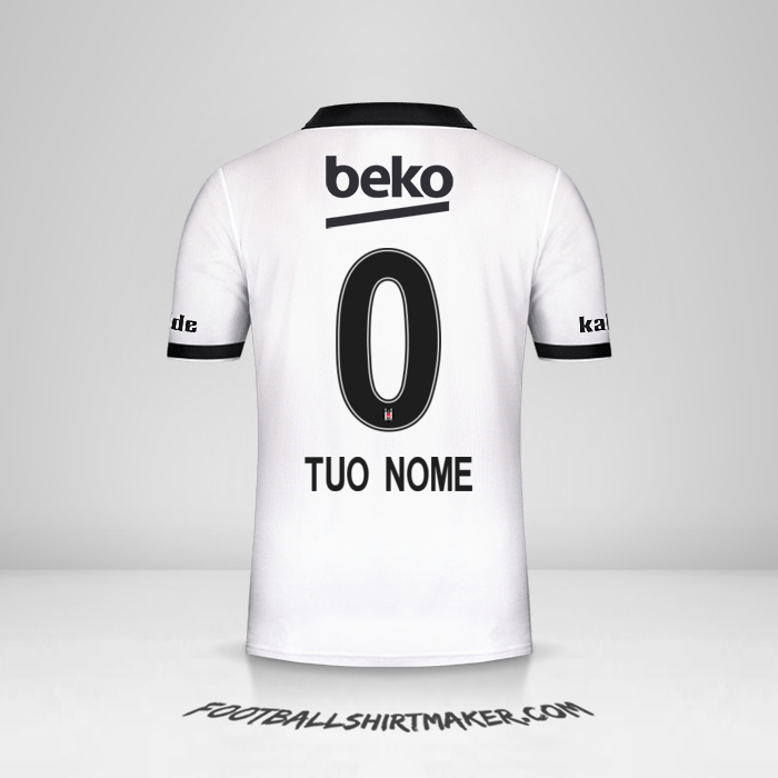 Maglia Besiktas JK 2018/19 -  tuo nome - 0