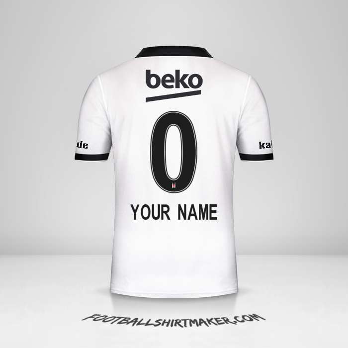 Shirt Besiktas JK 2018/19 -  your name - 0
