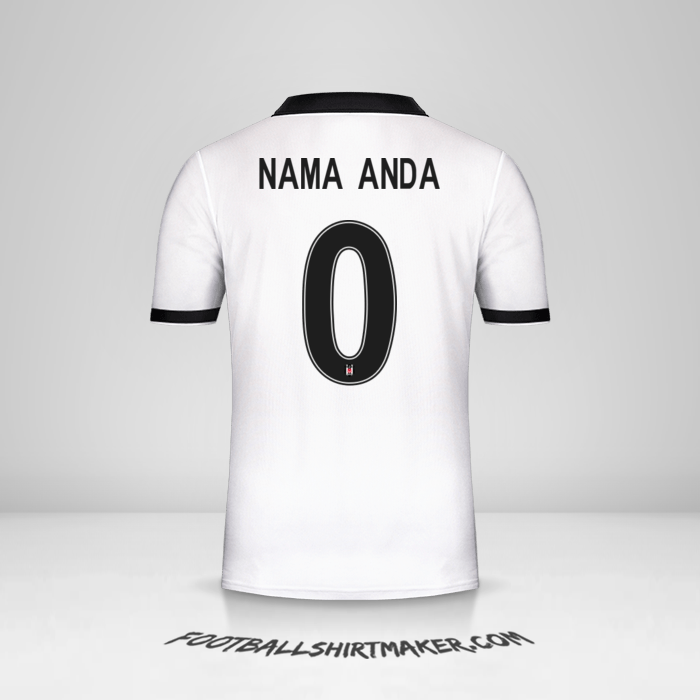 Jersey Besiktas JK 2018/19 Cup -  nama anda - 0