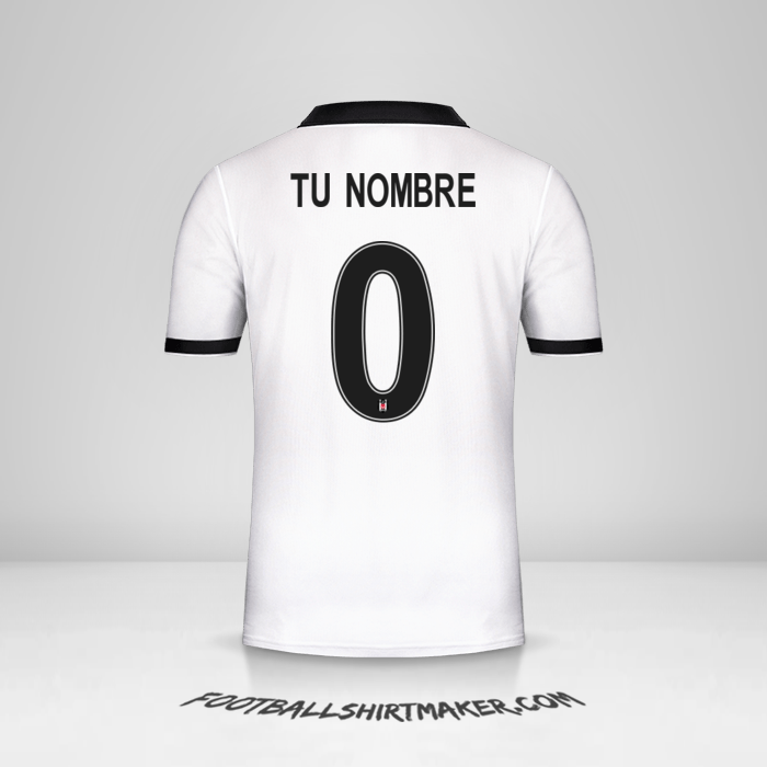 Camiseta Besiktas JK Cup 2018/19 -  tu nombre - 0