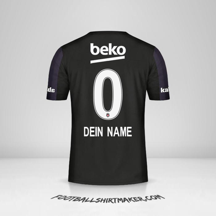 Trikot Besiktas JK 2018/19 II -  dein name - 0