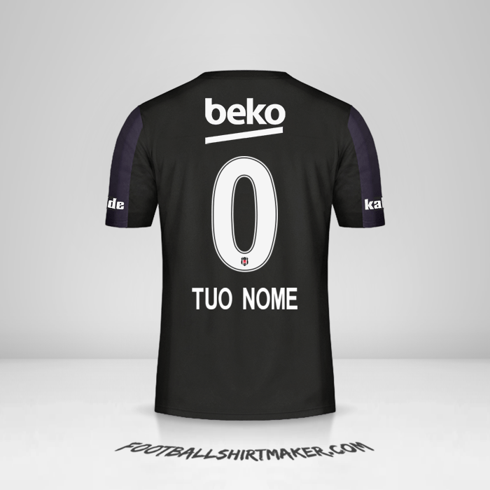 Maglia Besiktas JK 2018/19 II -  tuo nome - 0
