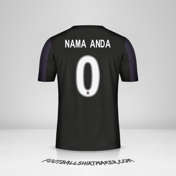 Jersey Besiktas JK Cup 2018/19 II -  nama anda - 0