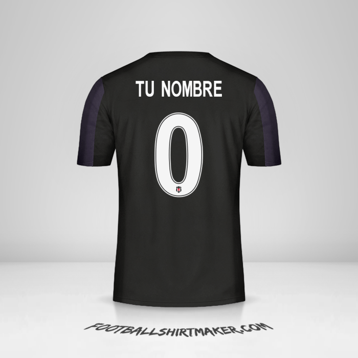 Camiseta Besiktas JK 2018/19 Cup II -  tu nombre - 0