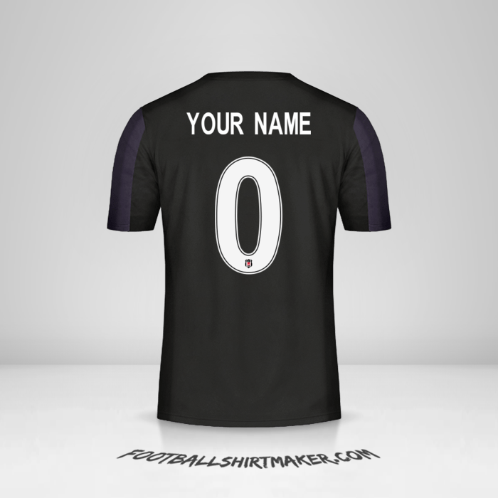 Jersey Besiktas JK 2018/19 Cup II -  your name - 0
