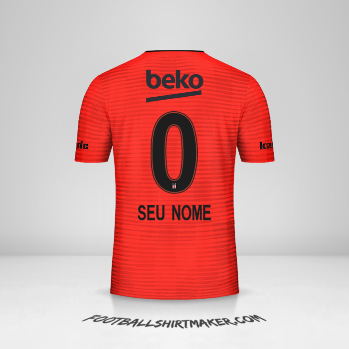 Camisa Besiktas JK 2018/19 III -  seu nome - 0