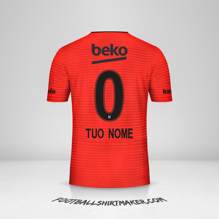 Maglia Besiktas JK 2018/19 III -  tuo nome - 0