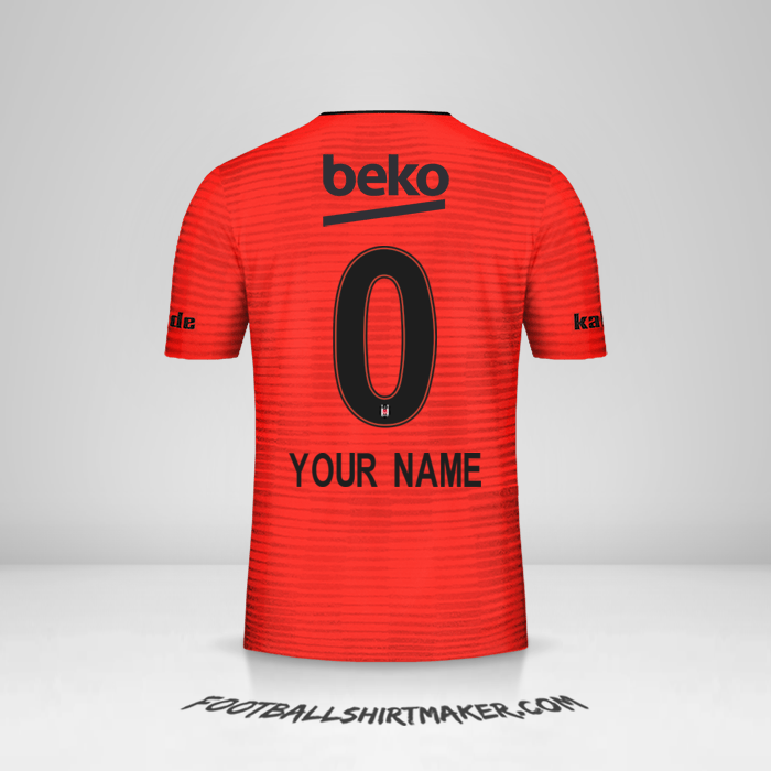 Shirt Besiktas JK 2018/19 III -  your name - 0