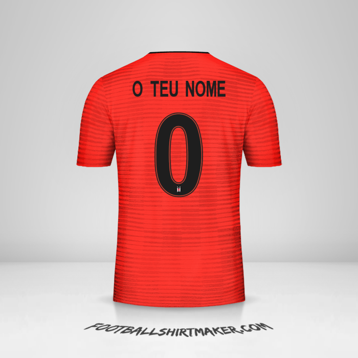 Camisola Besiktas JK Cup 2018/19 III -  o teu nome - 0