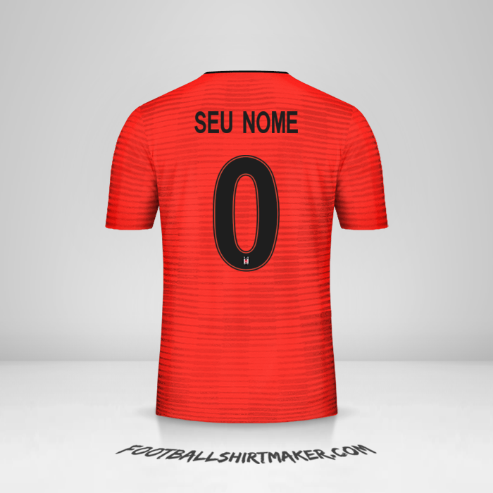 Camisa Besiktas JK Cup 2018/19 III -  seu nome - 0
