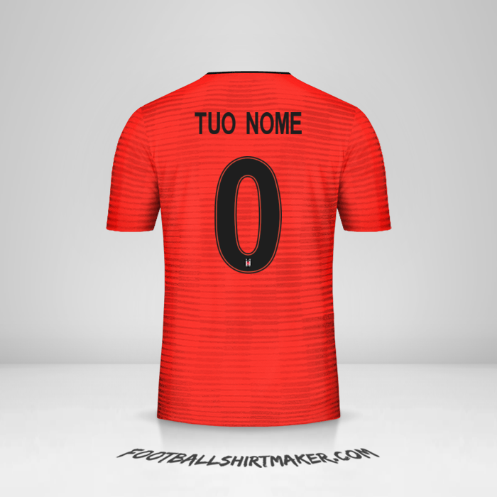 Maglia Besiktas JK Cup 2018/19 III -  tuo nome - 0