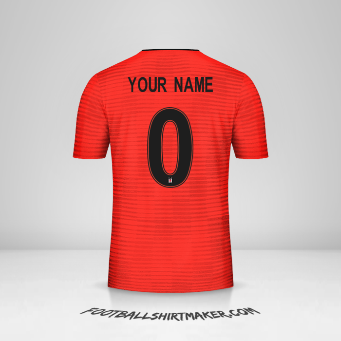 Jersey Besiktas JK Cup 2018/19 III -  your name - 0