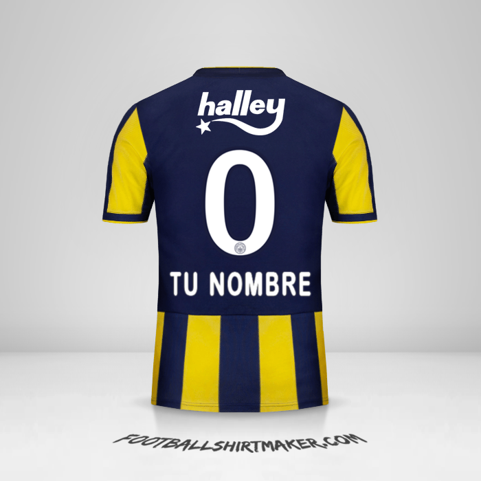 Camiseta Fenerbahce SK 2018/19 -  tu nombre - 0