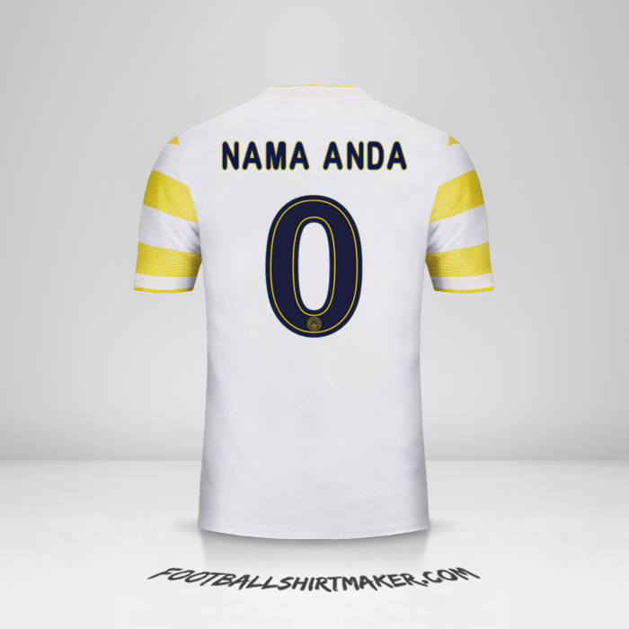 Jersey Fenerbahce SK 2018/19 Cup II -  nama anda - 0