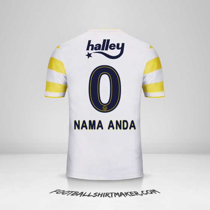 Jersey Fenerbahce SK 2018/19 II -  nama anda - 0