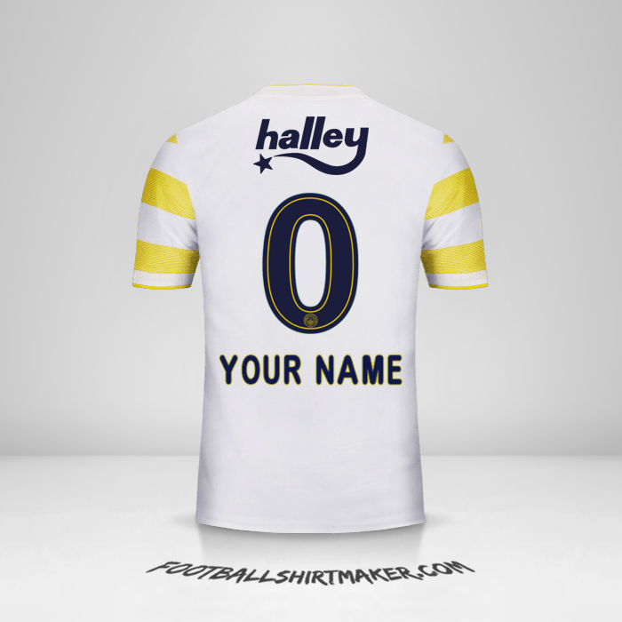 Shirt Fenerbahce SK 2018/19 II -  your name - 0