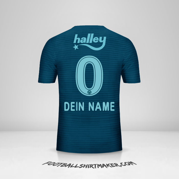 Trikot Fenerbahce SK 2018/19 III -  dein name - 0
