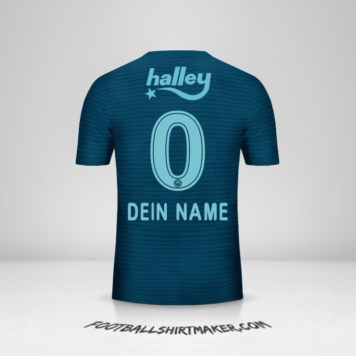 Trikot Fenerbahce SK 2018/19 III -  dein name - 0