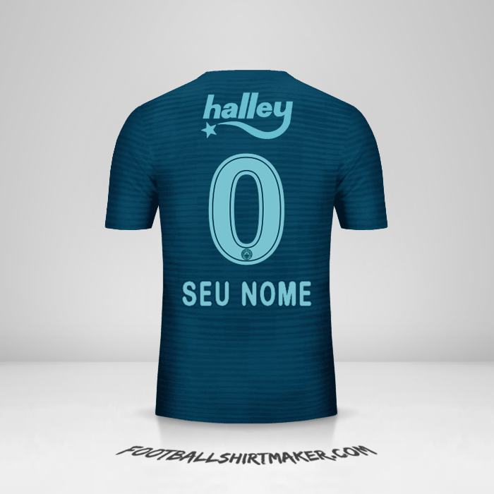Camisa Fenerbahce SK 2018/19 III -  seu nome - 0