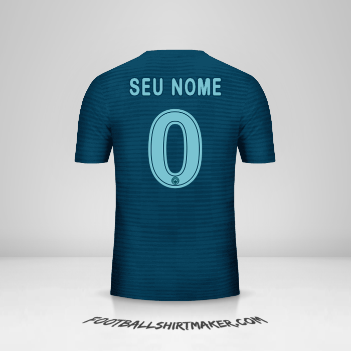 Camisa Fenerbahce SK Cup 2018/19 III -  seu nome - 0