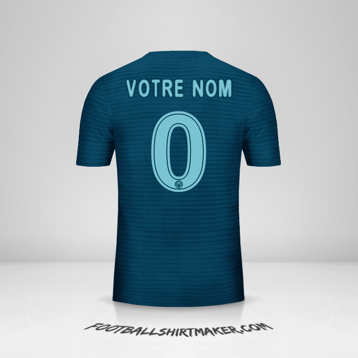 Maillot Fenerbahce SK 2018/19 Cup III -  votre nom - 0
