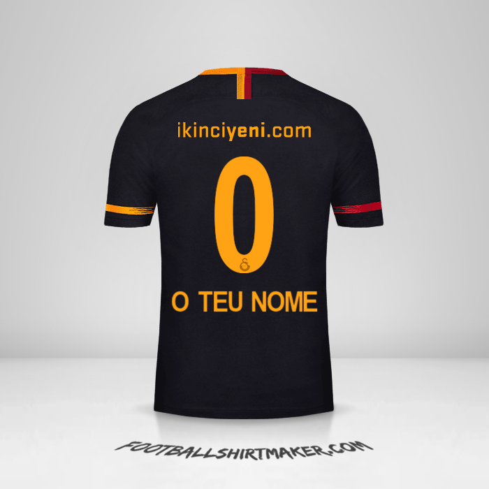 Camisola Galatasaray SK 2018/19 II -  o teu nome - 0