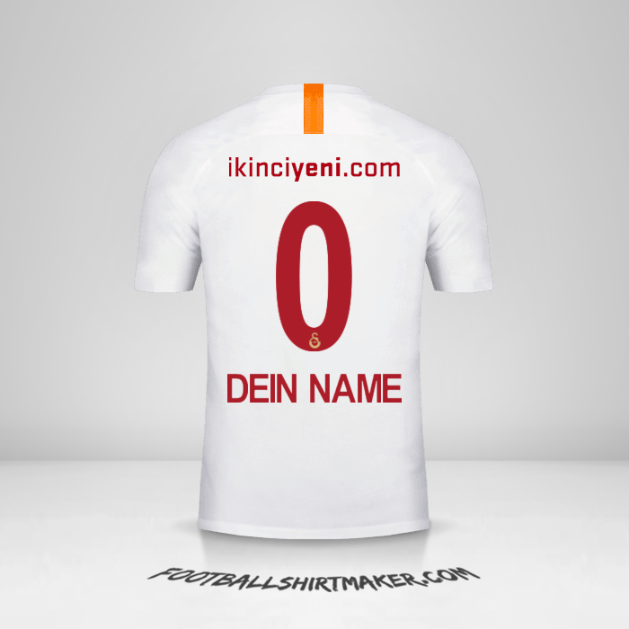 Trikot Galatasaray SK 2018/19 III -  dein name - 0