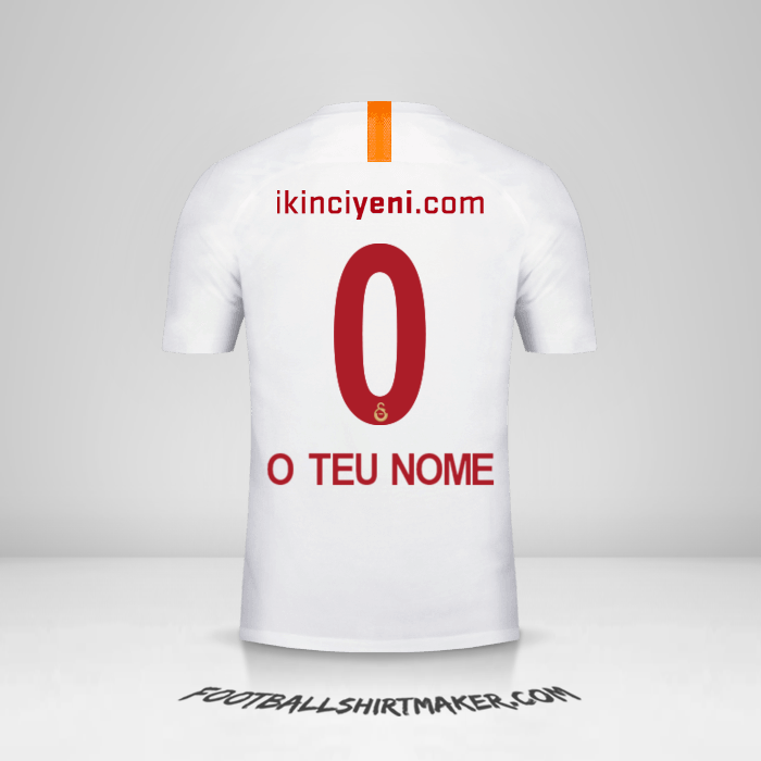 Camisola Galatasaray SK 2018/19 III -  o teu nome - 0