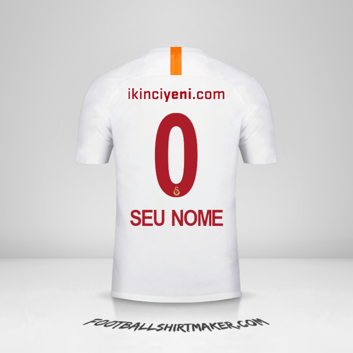 Camisa Galatasaray SK 2018/19 III -  seu nome - 0